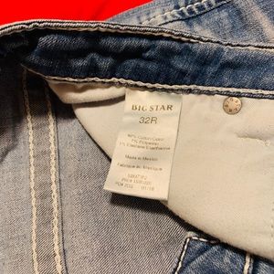Big star jeans size 32R